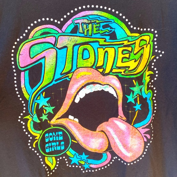 The Rolling Stones "Some Girls" Retro Graphic T-Shirt - Size Small - NWT - Picture 2 of 3